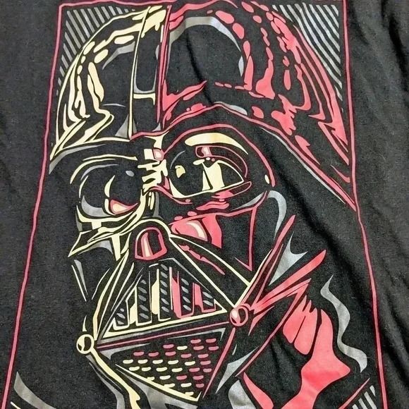 Star Wars Darth Vader Graphic T-Shirt Black XL Extra Large‎ Mad Engine - Picture 3 of 5